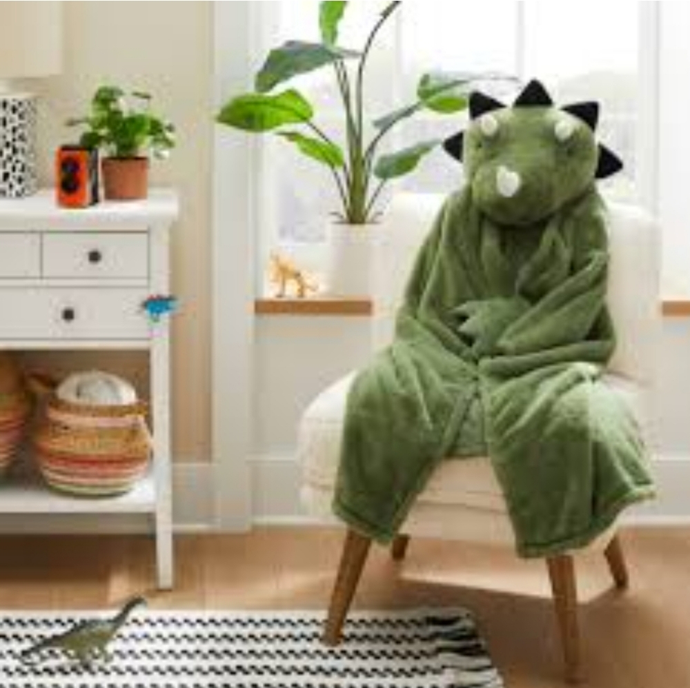 🦖 Dinosaur Kids' Hooded Towel
